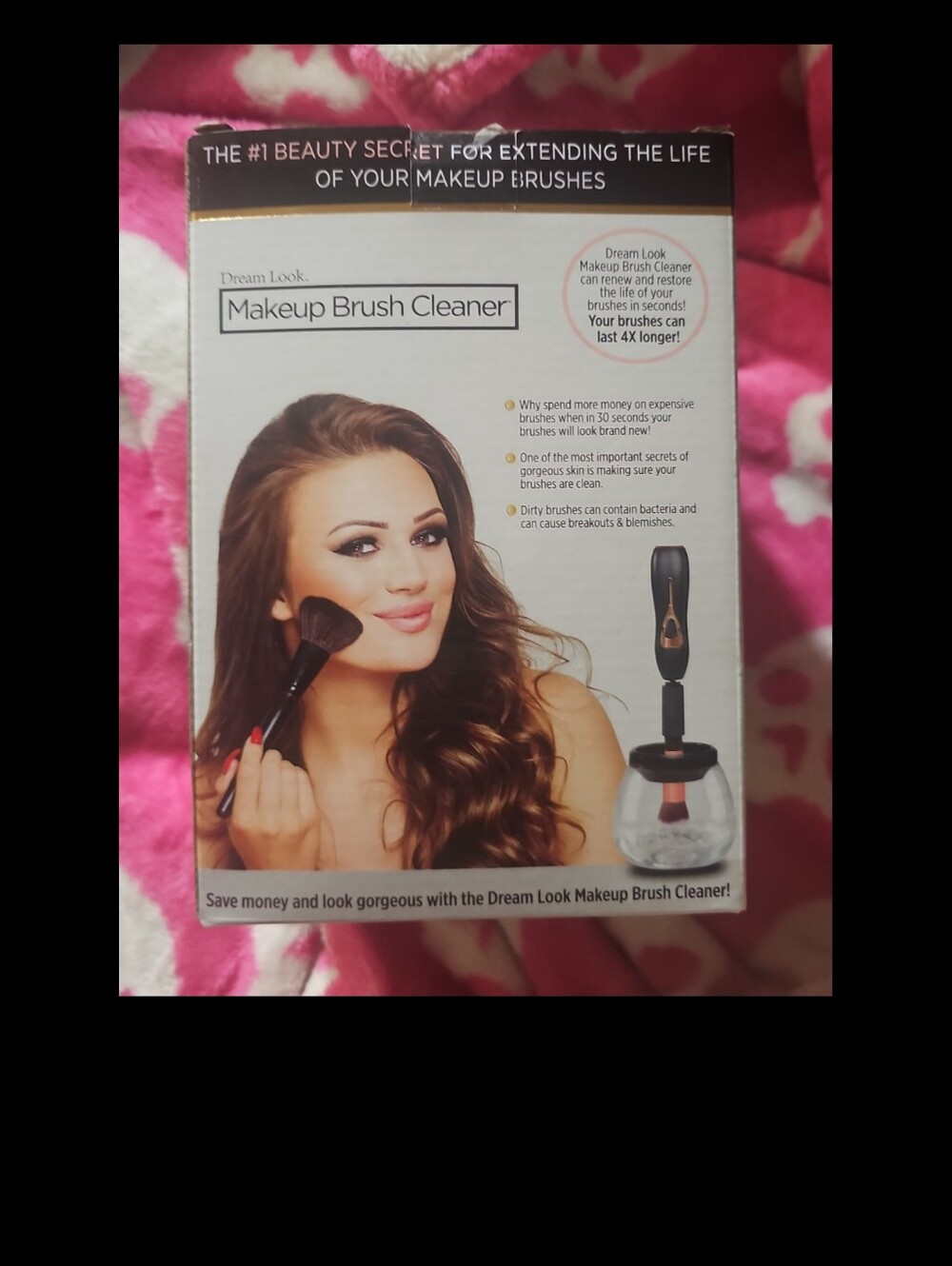 *OPEN BOX* DreamLook  Brush Cleaner MACHINE Open box but all items are inside